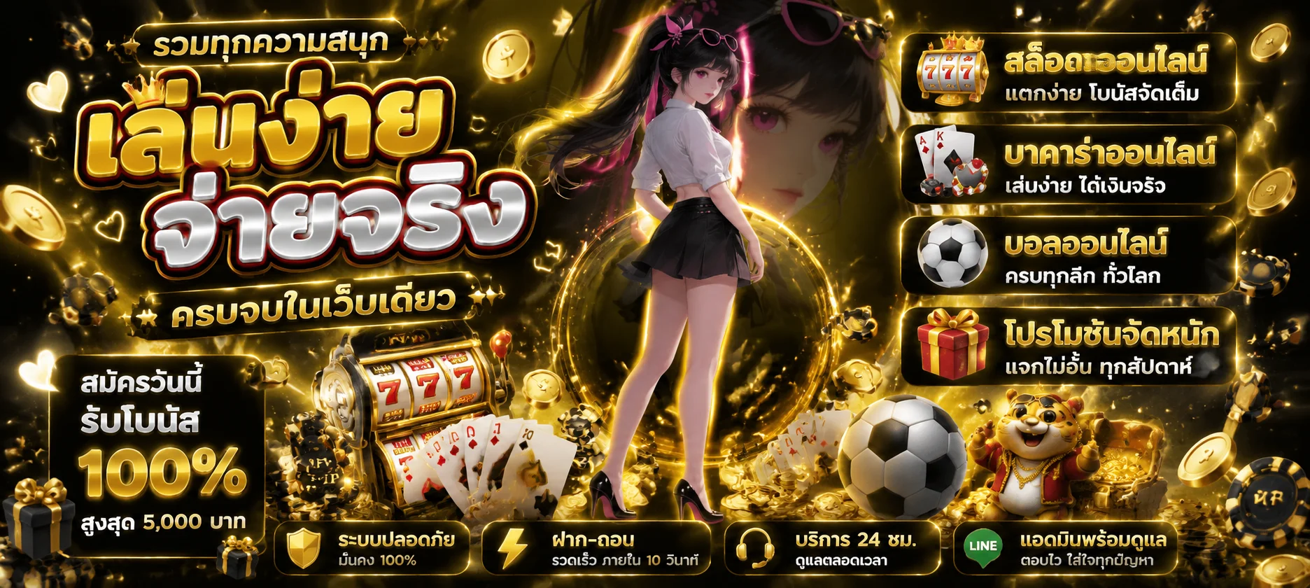แบนเนอร์ BCR99 สล็อตออนไลน์ รวมค่ายเกมแตกง่าย PG Pragmatic Jili